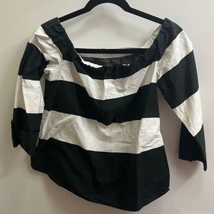 Zara M strapless shirt